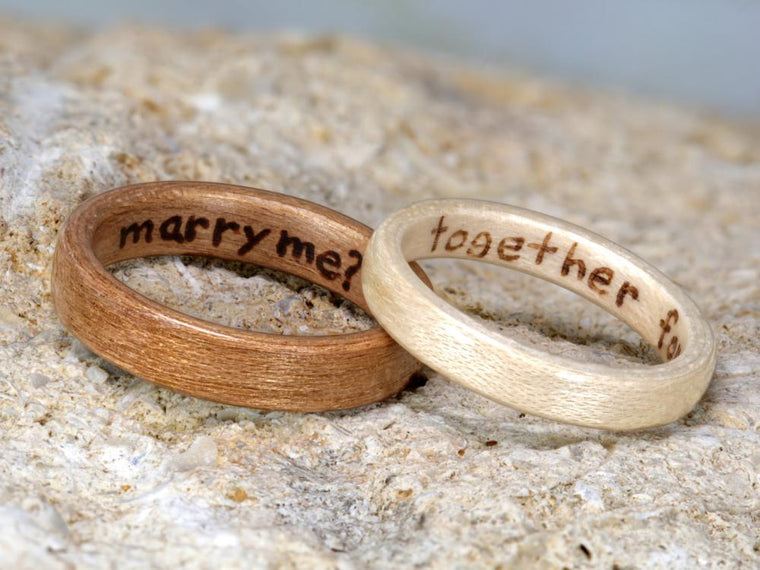 How to Propose Without Knowing Your Partnerโs Ring Size! - EcoWoodRings