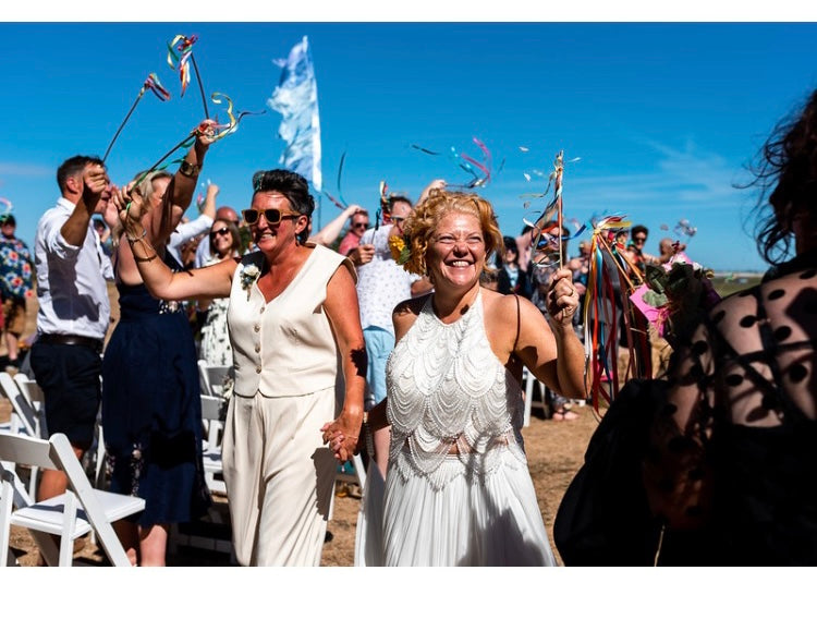 Eco Wood Rings - Emma & Laura - Eco-Friendly Wedding