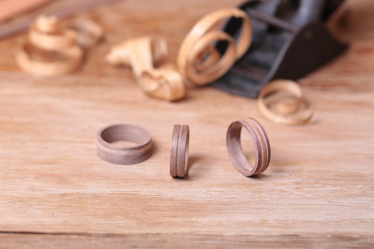 Plain Wood Rings - EcoWoodRings