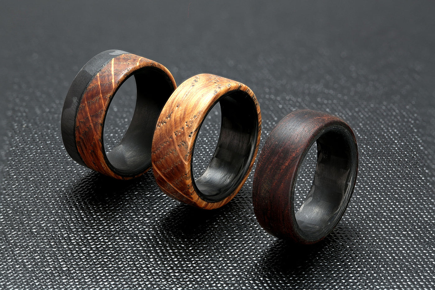 Carbon Fibre Rings - EcoWoodRings