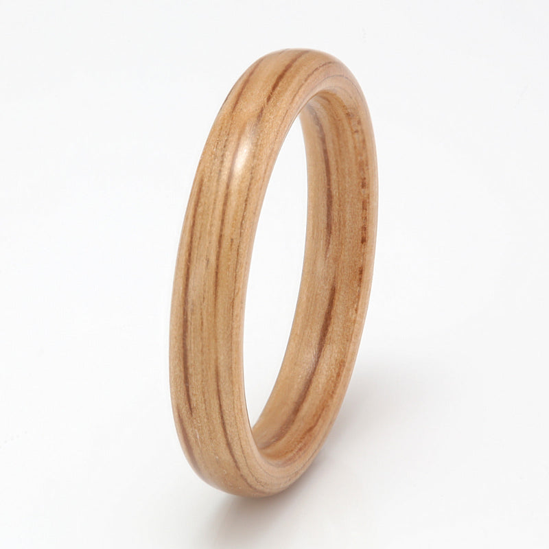 Woofing Rings Plain Ring Design | Eco Wood Rings UK | Oak Ring 3mm