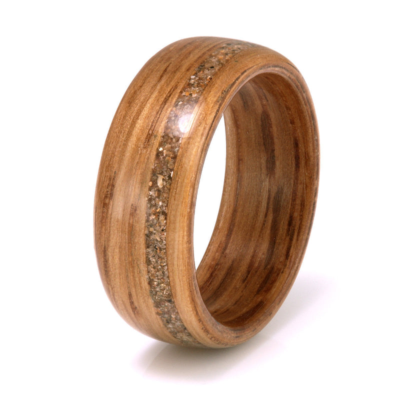 Oak with Sand by Eco Wood Rings