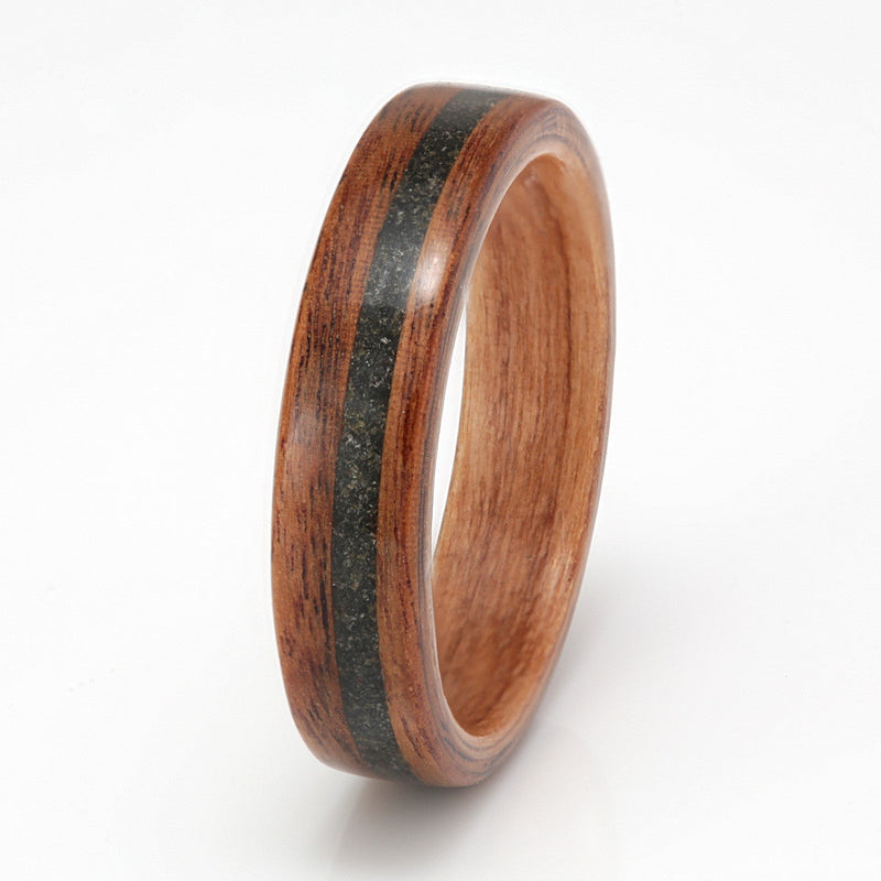 Rosewood with Cherry & Sand by Eco Wood Rings