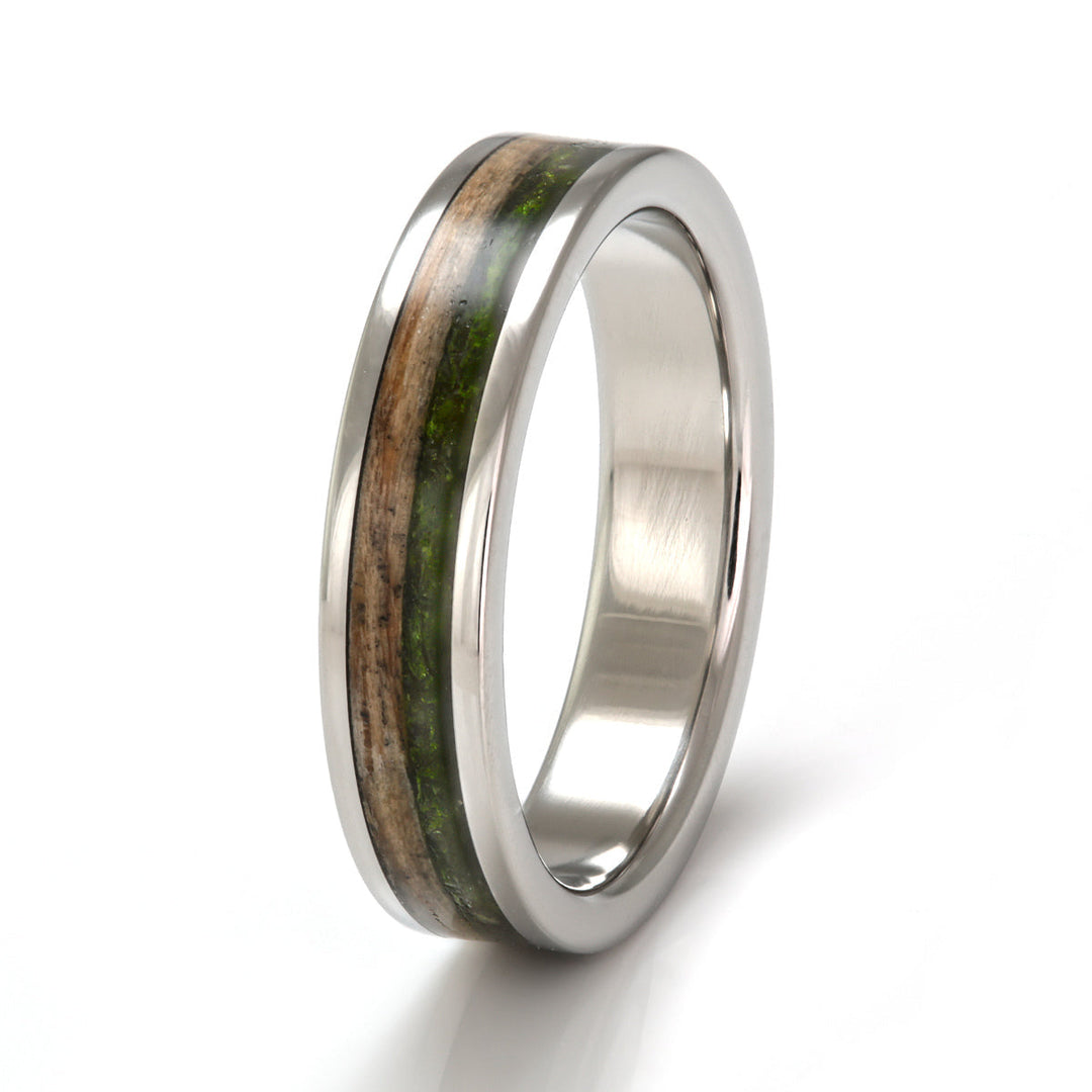 Wood and steel ring top